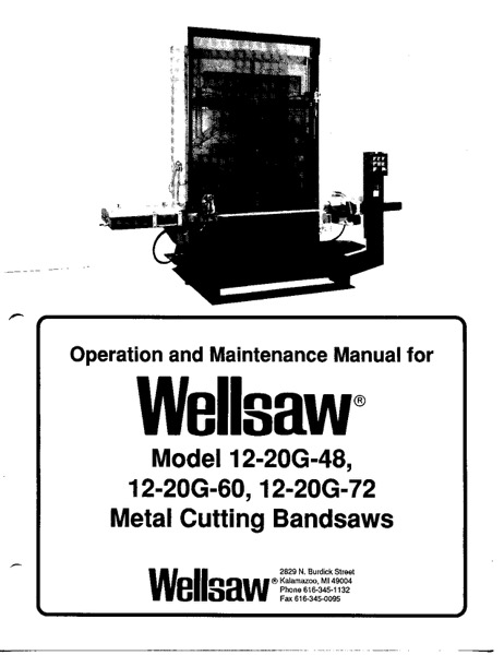 Wellsaw 1220g-276-299