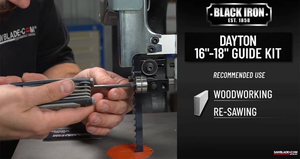 Dayton 1618 Band Saw Guides