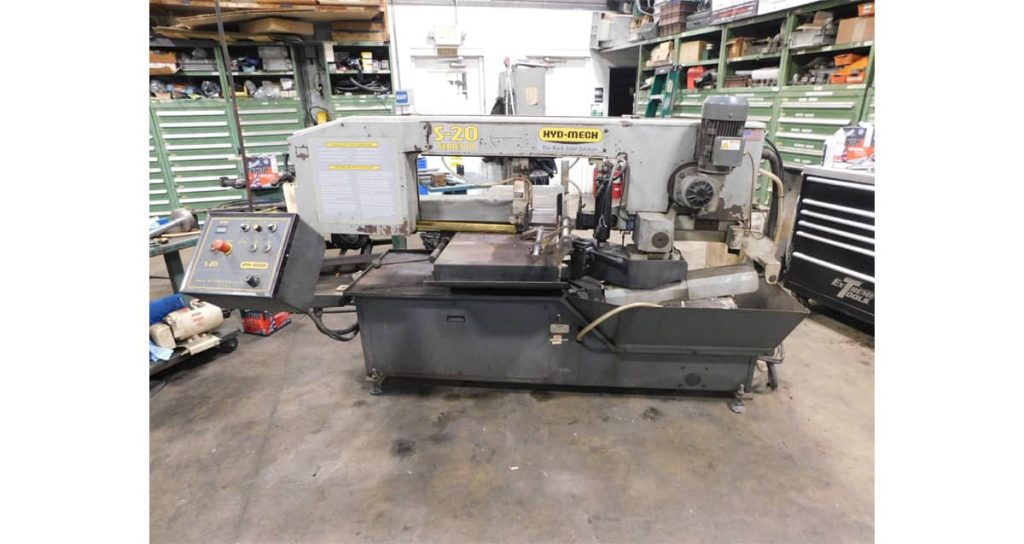 Hyd S20 bandsaw in workshop