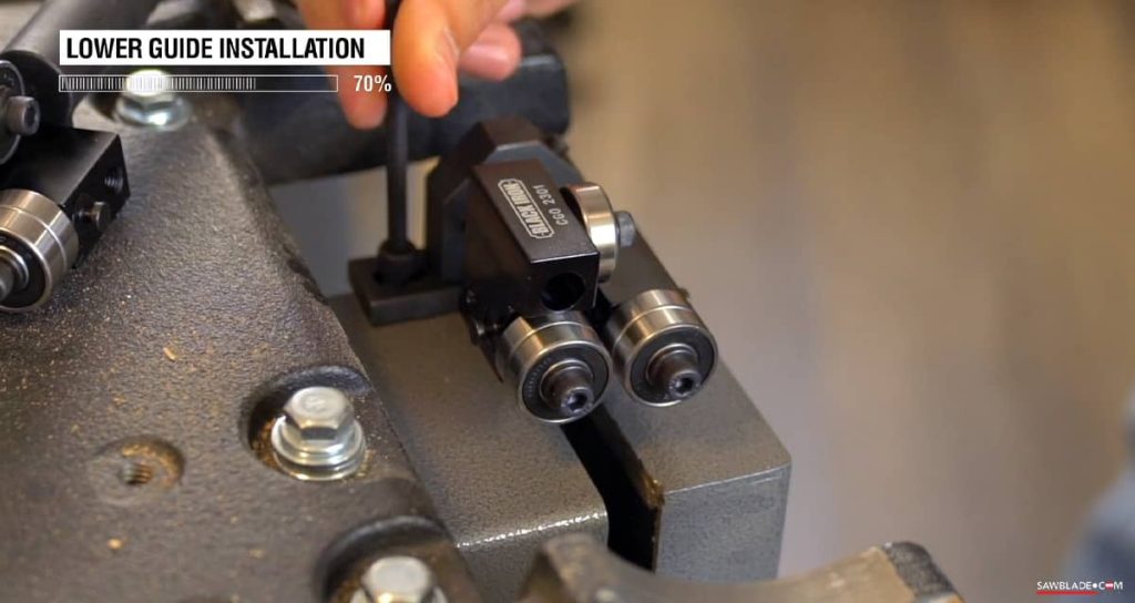 Lower Guide Installation