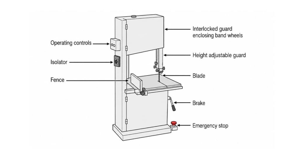 bandsaw safety equipment woodworking