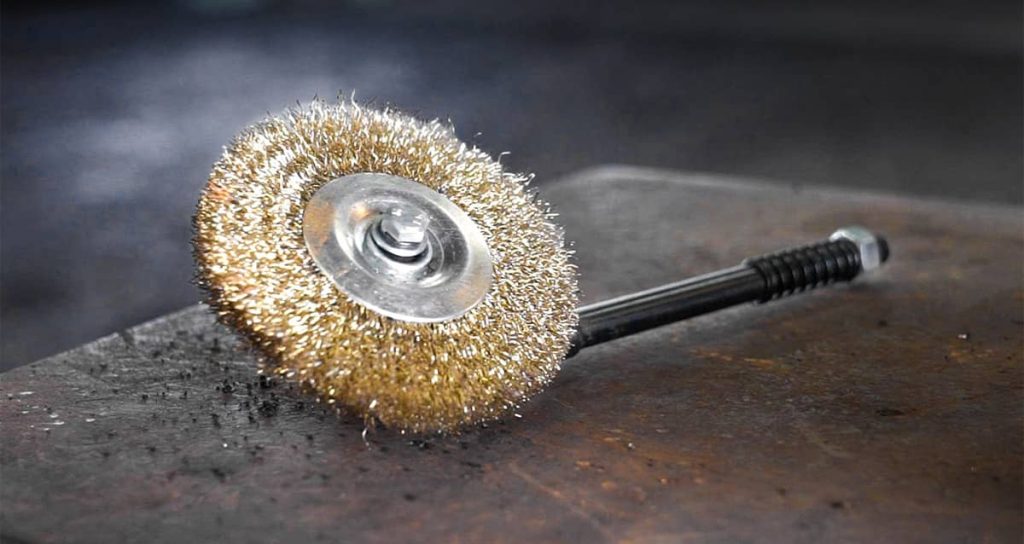Bandsaw Brush Close View