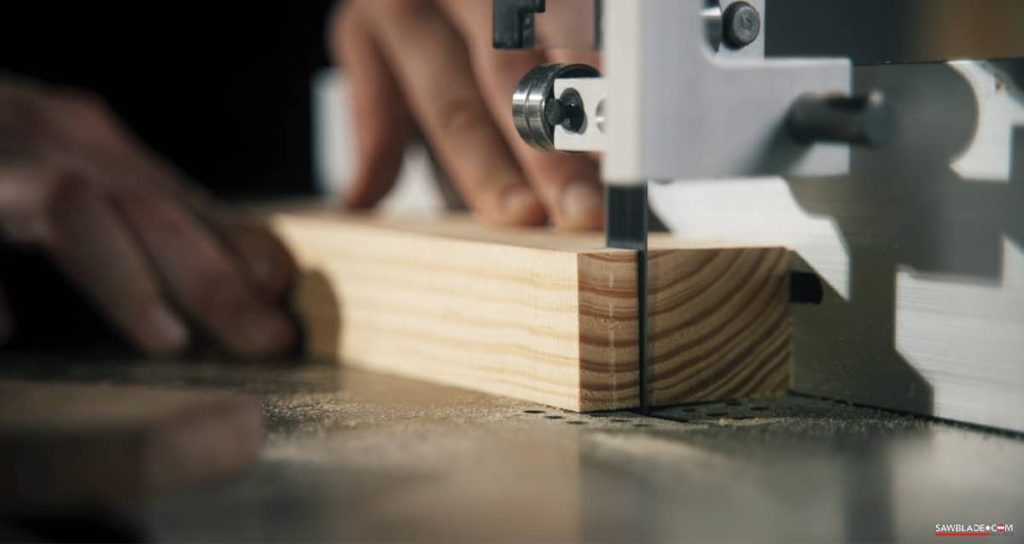 Bandsaw Cutting