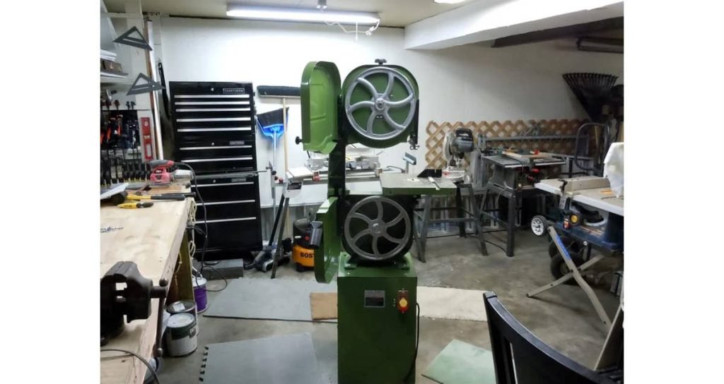 Central Machinery 14 Back View